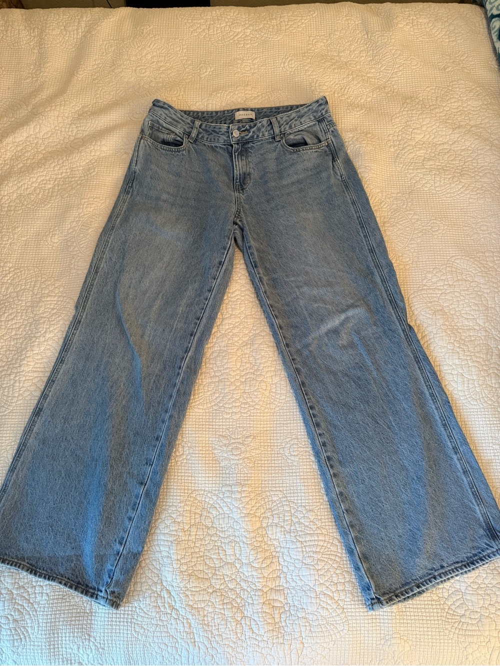 PacSun Light Blue Wide-Leg Jeans